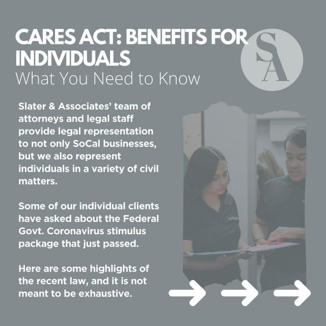 Cares Act: Benefits for Individuals